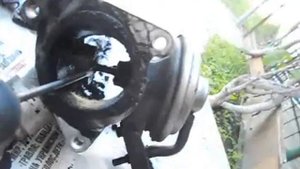 как снять егр на Mercedes 220 CDI W203 ом611