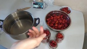 КЛУБНИКА В СОБСТВЕННОМ СОКУ. Варенье без сахара//pp_kerin_