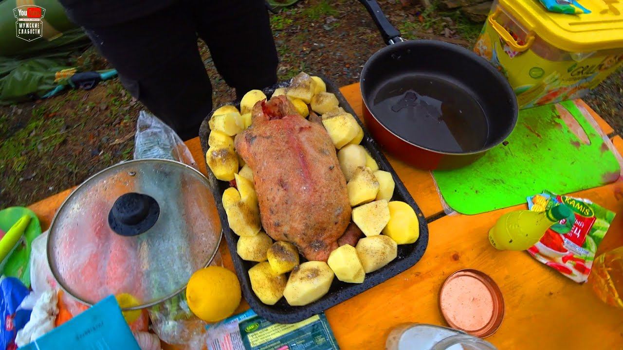 МЯСО ГУСЯ в духовке. КЛАССИЧЕСКИЙ РЕЦЕПТ. Самый простой рецепт домашний рецепт гусь в духовке