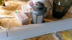 ?Сама делаю освещение стеллажа для фиалок ?/ ??Сама делаю стеллаж для фиалок ??