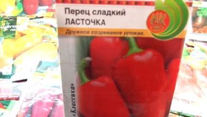 КАКОЙ ПЕРЕЦ ВЫБРАТЬ?  СОРТ ЛАСТОЧКА. ОБЗОР. Ольга Чернова.