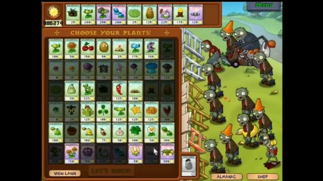 NO SUNFLOWER vs Survival Pool Hard ( Plants vs Zombies ) GAME PLAY смотреть онлайн