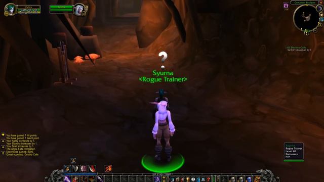 WoW Vanilla - Rogue Quest - Destiny Calls смотреть онлайн