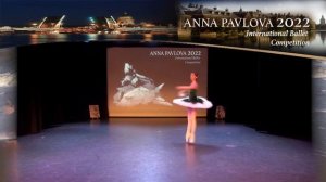 International Ballet Competition "Anna Pavlova-2022", GRAN PRIX – Radost Braykova (age 12)