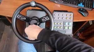 Руль Logitech g heavy equipment bundle farm controller обзор