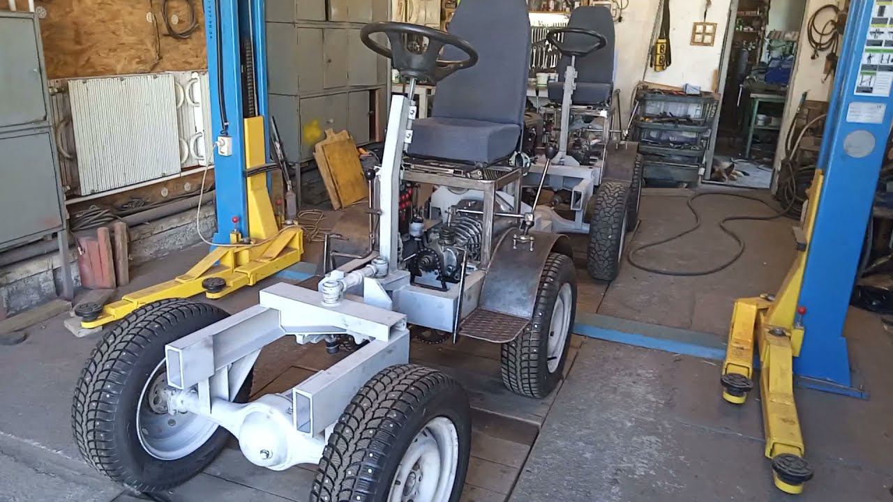 Сборка ДВУХ МИНИ ПОГРУЗЧИКОВ / Часть 6 смотреть онлайн