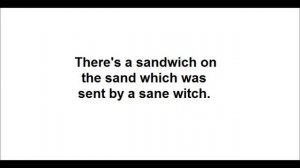 Скороговорки на английском - легкие