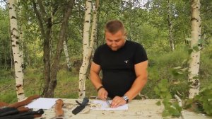 Тест узбекского ножа "Пчак" из дамасской стали от Ножевой Мастерской Сковородихина