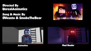 "Ultimate Fright" FNaF Minecraft Animated Music Video (Song by DHeusta & Smoke) [Behind the Scenes]