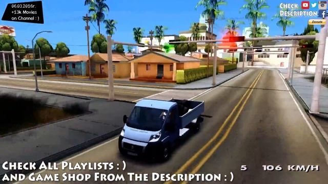 GTA San Andreas - Fiat Ducato Pickup EnRoMovies _REVIEW смотреть онлайн