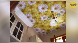 18 Идей Дизайна Натяжных Потолков с Фотопечатью