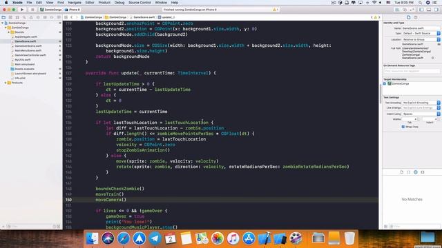 SpriteKit: Камера | Часть 5 | ZombieConga | Swift 4 | Xcode 9 смотреть онлайн