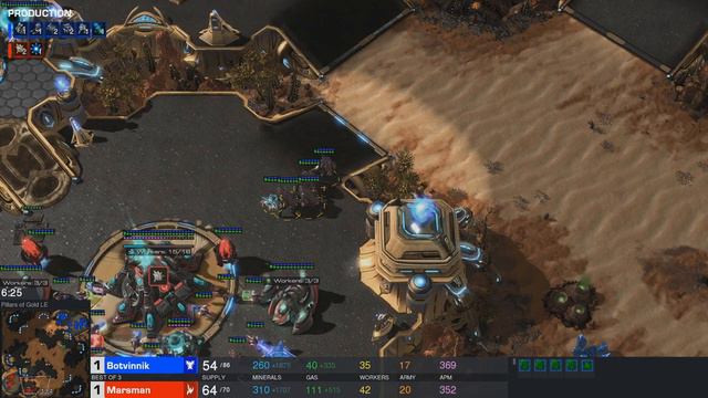 Archangel Gaming Marsman vs. Botvinnik - maraleCup 7 - Group D - Starcraft 2 смотреть онлайн