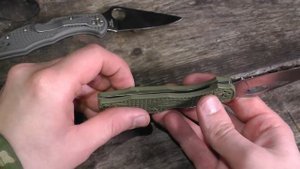 Нож Ganzo (Firebird) F759M GR vs Spyderco Delica 4. Обзор и тесты
