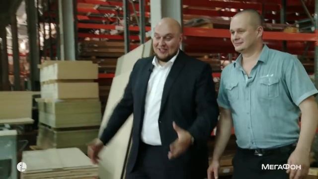 Компания «МегаФон» в поисках надёжных дверей посетила завод ЭЛЬБОР.