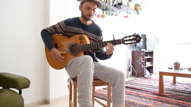 Slow Soleá with Metronome 60 BPM // Beginners Flamenco Guitar Lesson смотреть онлайн