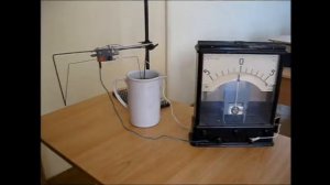 Термоэлектричество. Опыт с термопарой