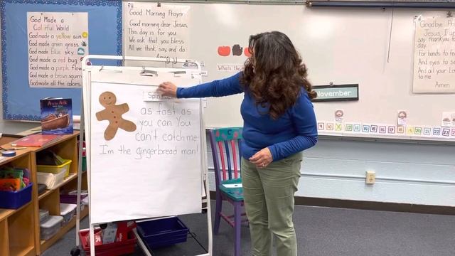 Gingerbread Man movement game смотреть онлайн