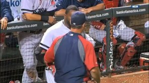 David Ortiz SMASHES the dugout phone and gets ejected!