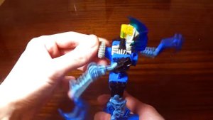 ОБЗОР ЛЕГО БИОНИКЛ 8533 Гали - Дух воды. (Линейка тоа мата). Bionicle.