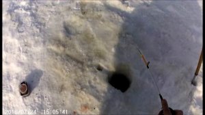 зимняя рыбалка на Оби 2017