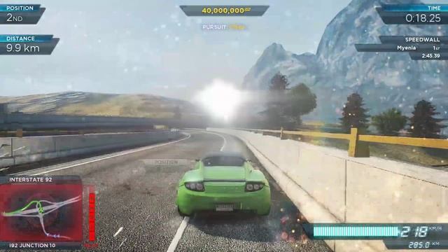 Need For Speed Most Wanted 2012: beating all Most Wanted racers with the Telsa Roadster смотреть онлайн