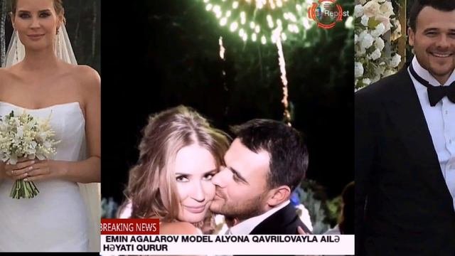 ЭМИН АГАЛАРОВ ЖЕНИЛСЯ АЛЁНА  ГАВРИЛОВОЙ