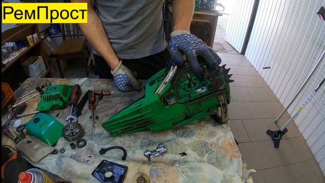 4 ПРИЧИНЫ ПОЧЕМУ НЕ БЕЖИТ МАСЛО В БЕНЗОПИЛЕ РемПрост смотреть онлайн