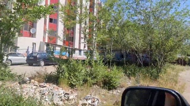Караганда: Карбышева - экстрим по генеральской улице...