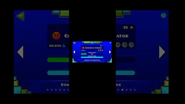играем в Geometry Dash очень тяжело скачивайте! прошло проверку смотреть онлайн