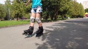 Циркуль на роликах. Как научится кататься на роликах. #roller