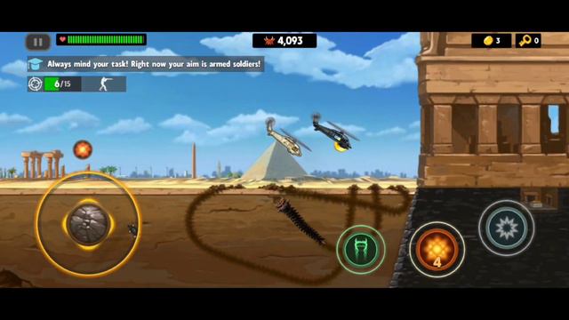 Death Worm Alien Monster Android Gameplay With Pist Offline смотреть онлайн