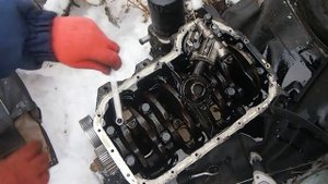 Снятие поршня двигателя Volkswagen 1.9 TDI AFN AVG