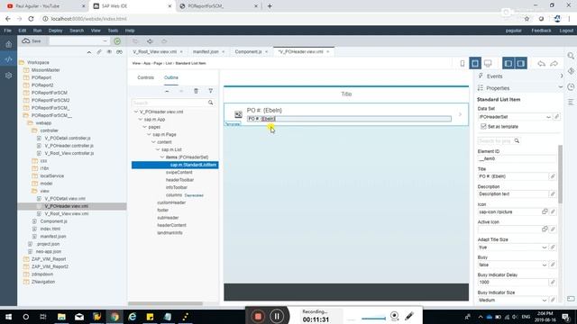 SAP + UI5 + Routing and Navigation смотреть онлайн