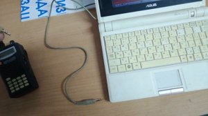 подключение к радиостанции от разъема от ноутбука(компьютера)