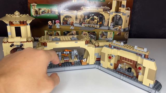 LEGO Star Wars 75326 Тронныи зал Бобы ФеттаПозорное переизданиеОбзор lego legostarwars