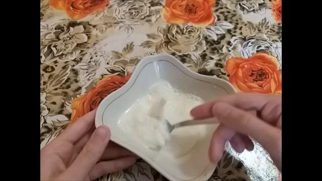Очищающая маска для лица с крахмалом и белком#очищающаямаскадлялицаскрахмаломибелком