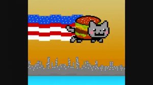 Le Nyan cat burger