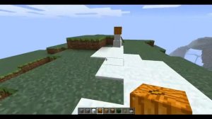 Minecraft [Снеговик-Тыква]