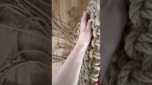 Коврик своими руками. Быстро. Макраме.