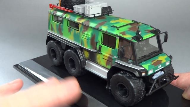 Многоцелевой вездеход «Петрович 354-60» | Dip Models | модель автомобиля повышенной проходимости смотреть онлайн