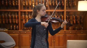 Violin Demo: Violin by Caressa & Francais, Paris, 1922