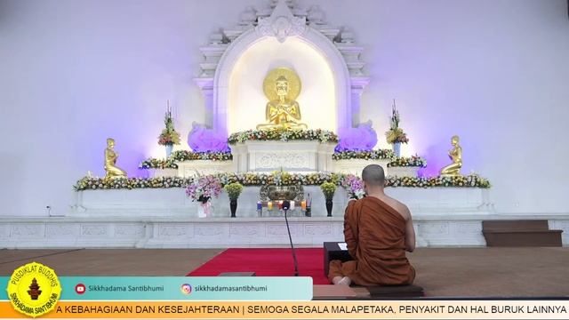 Chanting Pagi Bersama Bhikkhu Atthadhiro, Thera | Sabtu, 16 Juli 2022 смотреть онлайн