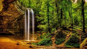 Relaxing Piano Music With Waterfall Sounds and Nature Sounds 2 Hours Relax Music