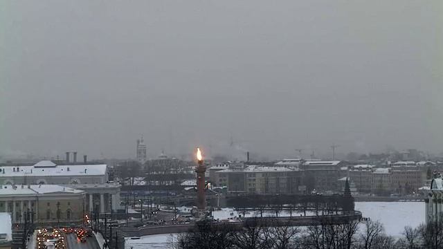 Зажигается ростральная колонна смотреть онлайн