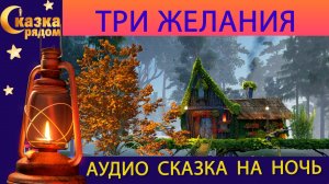 СКАЗКА РЯДОМ|ТРИ ЖЕЛАНИЯ|СКАЗКИ НАРОДОВ МИРА|СКАЗКИ НА НОЧЬ