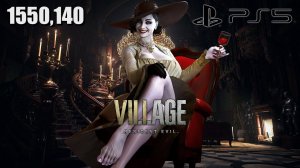 Resident Evil 8 PS5 Mercenaries Alcina Dimitrescu 1550k Bloody Village SSS Rank 1080p