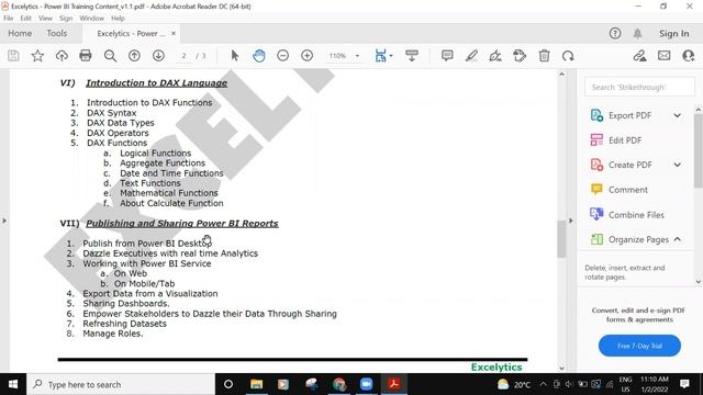 Excelytics - B00299 SQL & Power BI Demo Session_01_02-Jan-2022 смотреть онлайн