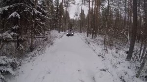 Зимние покатушки по бездорожью на Шевроле Нива. Шины Comforser cf3000  часть 2.