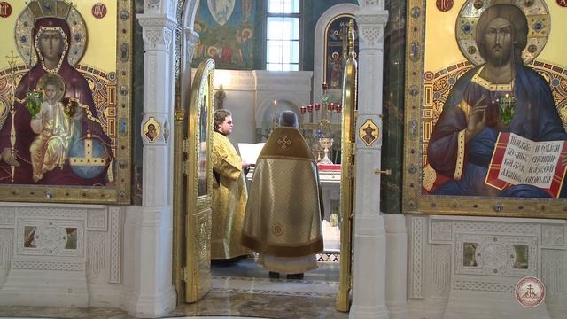 Божественная Литургия. Неделя 3-я по Пятидесятнице. Преподобных Сергия и Германа Валаамских смотреть онлайн